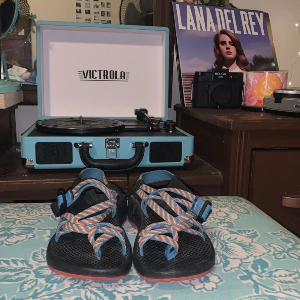 Rainbow Chacos